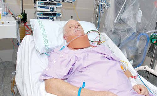 Maroochydore man Gordon Marsden broke his neck in the surf as he bodysurfed at Mooloolaba. Maroochydore man Gordon Marsden broke his neck in the surf as he bodysurfed at Mooloolaba.